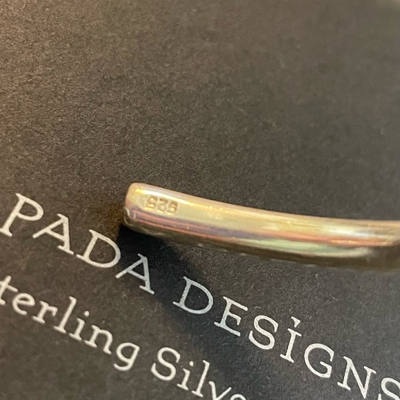 Silpada Rare Sterling Silver Slim Cuff Bracelet B0390 - Picture 16 of 16